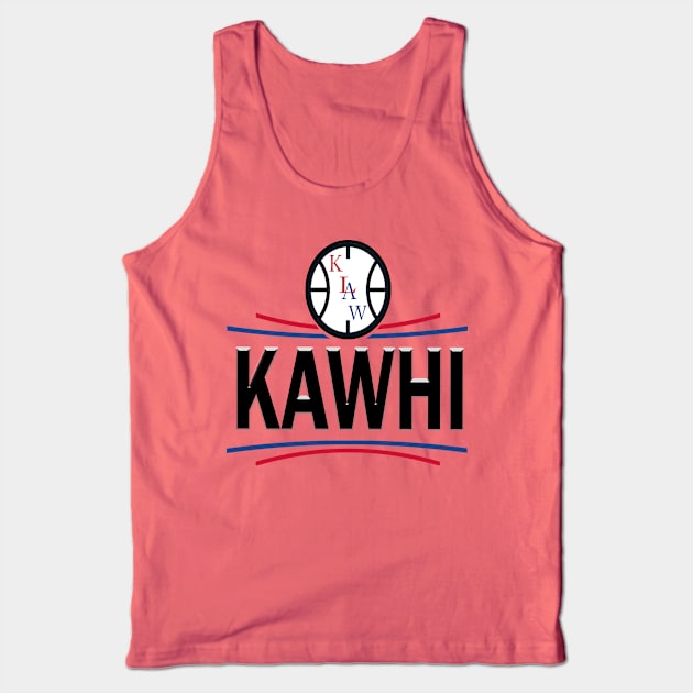 Kawhi Leonard Los Angeles Clippers Tank Top by IronLung Designs